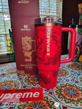 Stanley Lunar New Year Red Stallion 30oz Protour BNIB - In Hand Ships Fast